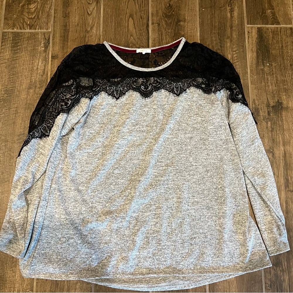 Women’s size XXL long sleeve lace sweater. Maurice’s brand